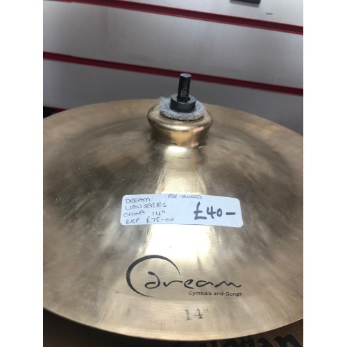 Dream Lion Series 14" China Crash Preowned by 
