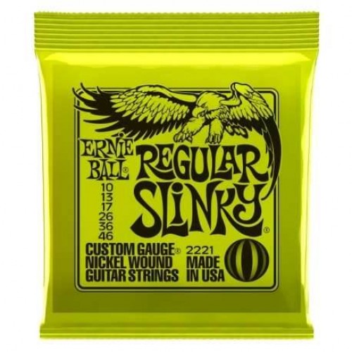 Ernie Ball 10-46 Regular Slinky by Ernie Ball - Guitar Strings, Strings, music equipment Nottingham.