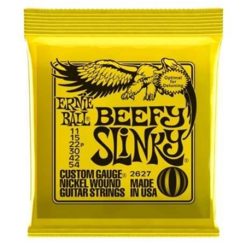 Ernie Ball 11-54 Beefy Slinky by Ernie Ball - Guitar Strings, Strings, music equipment Nottingham.