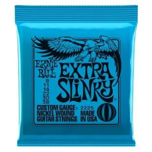 Ernie Ball 8-38 Extra Slinky by Ernie Ball - Guitar Strings, Strings, music equipment Nottingham.