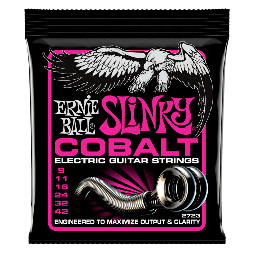 Ernie Ball Cobalt 9-42 Slinky Guitar Strings by Ernie Ball - Guitar Strings, Strings, music equipment Nottingham.