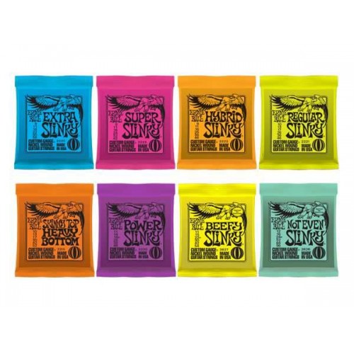 Ernie Ball Strings by Ernie Ball - Guitar Strings, Strings, music equipment Nottingham.