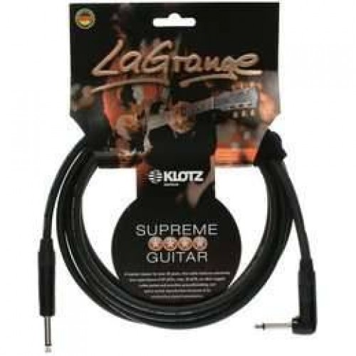 Klotz La Grange Supreme 3m angled Guitar cable by 