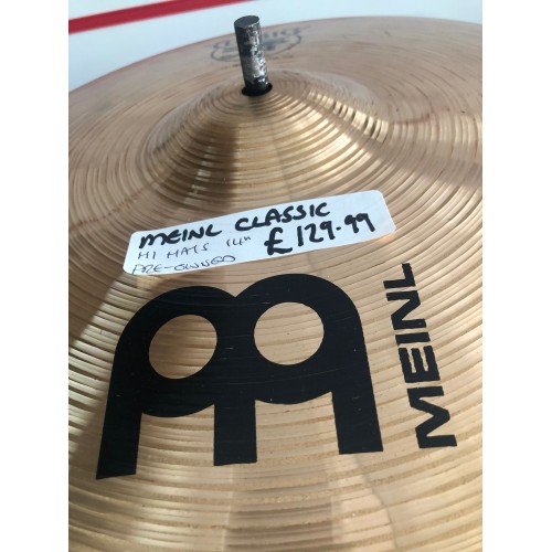 Meinl Classic Hihats 14" Preowned by 