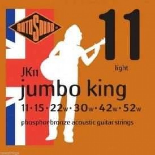 Rotosound 11-52  JK11 Acoustic by  - Guitar Strings, music equipment Nottingham.