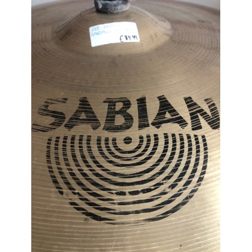 Sabian 20" Ride Preowned by Sabian - Cymbals, music equipment Nottingham.