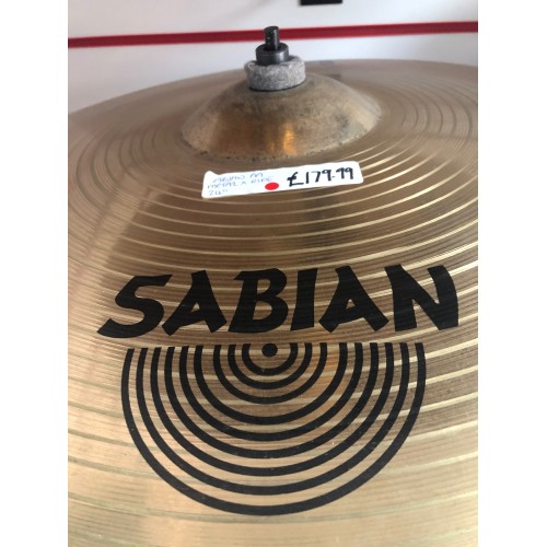 Sabian Metal X Ride 24" Preowned by Sabian - Cymbals, music equipment Nottingham.